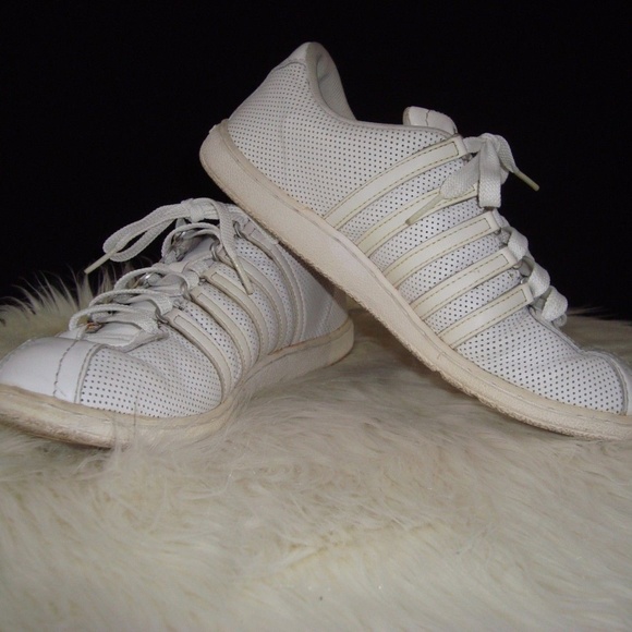 white k swiss classic